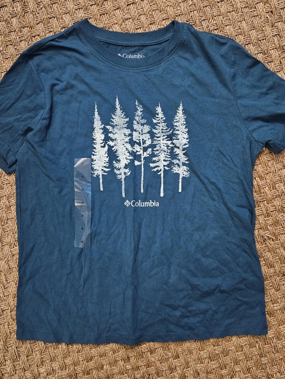 Columbia Men’s Teal Tree Graphic Short-Sleeve Shirt